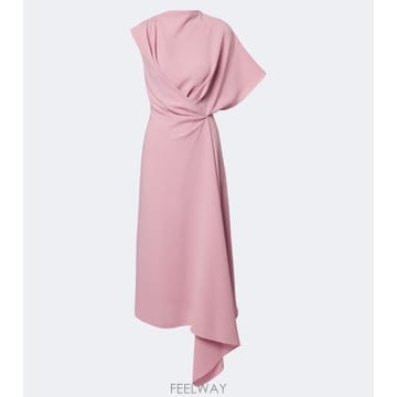 Roksanda 26 FW �ϻ�� Elva ���Ī ũ������ �̵� �巹�� TP58110062326 FW �ϻ�� Elva ���Ī ũ������ �̵� �巹�� TP581100