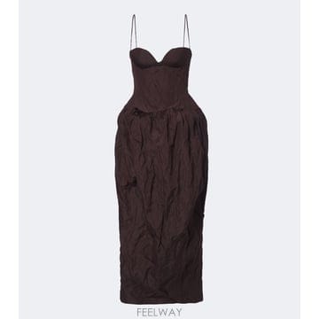 | Other Brand | 26 FW Magda Butrym ���� ��ư ������ �߽�Ƽ�� �巹�� TP58109990626 FW Magda Butrym ���� ��ư ������ �߽�Ƽ�� �巹�� TP