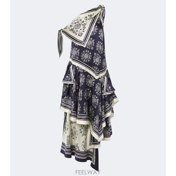 | Other Brand | 26 FW Alemais Banderra ��ø�Ʈ�� �÷η� ��ũ �̵� �巹�� TP58109925726 FW Alemais Banderra ��ø�Ʈ�� �÷η� ��ũ �̵� ��