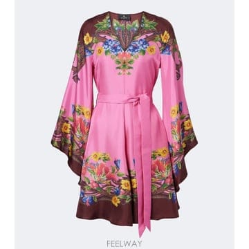 ETRO 26 FW ��Ʈ�� ��Ƽ�� �÷η� ��ũ ��ƾ �̴ϵ巹�� TP58109877826 FW ��Ʈ�� ��Ƽ�� �÷η� ��ũ ��ƾ �̴ϵ巹�� TP5810