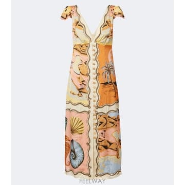 | Other Brand | 26 FW Farm Rio Rio Souvenir ����Ʈ �̵� �巹�� TP58110312226 FW Farm Rio Rio Souvenir ����Ʈ �̵� �巹�� TP58110