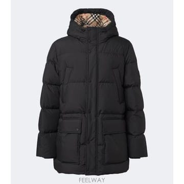 Burberry 26 FW ������ Burberry Check �ĵ� �ٿ� ��Ʈ TP58084650626 FW ������ Burberry Check �ĵ� �ٿ� ��Ʈ TP580846506