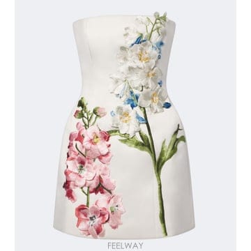 | Other Brand | 26 FW Leo Lin Roselle �÷η� ���ø��� �߽�Ƽ�� �̴ϵ巹�� TP58110259526 FW Leo Lin Roselle �÷η� ���ø��� �߽�Ƽ�� �̴ϵ�