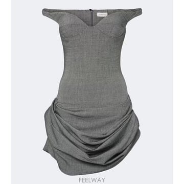 | Other Brand | 26 FW Magda Butrym ������� �층�� �� ������ �̴ϵ巹�� TP58110246326 FW Magda Butrym ������� �층�� �� ������ �̴ϵ巹