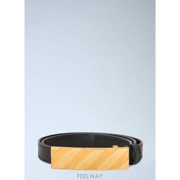 Off White 26 FW ����ȭ��Ʈ ���� Diagonal Belt 25Mm OWRB13ES26LEA0011000 TP87626 FW ����ȭ��Ʈ ���� Diagonal Belt 25Mm OWRB13ES26LEA