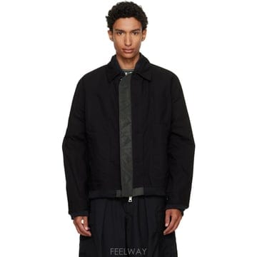 Sacai 26 FW ��ī�� ����   īŰ �������� ���Ϸ� Ʈ�� �� ��ž ������ ��Ŷ 262445M17500526 FW ��ī�� ����   īŰ �������� ���Ϸ� Ʈ�� �� ��ž 