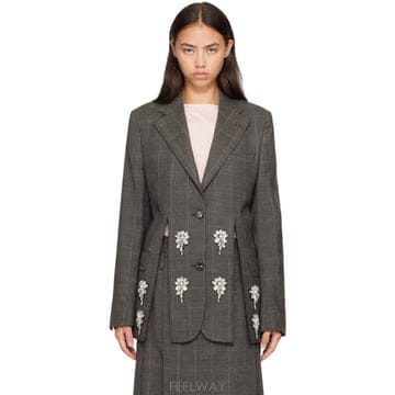 Simone Rocha 26 FW �ø� �λ� �׷��� �����̽� �������� 262405F05700026 FW �ø� �λ� �׷��� �����̽� �������� 262405F057000