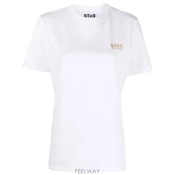 Golden Goose 26 FW Golden Goose �ΰ� ����Ʈ Ƽ���� GWP01220P000880 TP44606108526 FW Golden Goose �ΰ� ����Ʈ Ƽ���� GWP01220P000880 