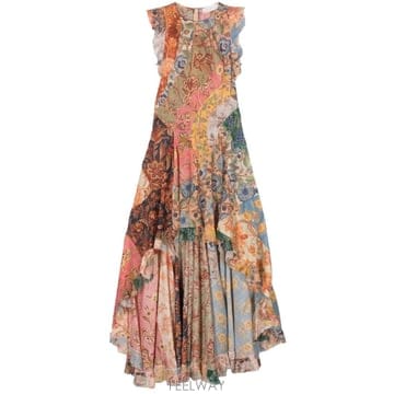 Zimmermann 26 FW ���Ӹ� �ִ� �÷η� ����Ʈ �̵� �巹�� 9139DRS243 TP45765919526 FW ���Ӹ� �ִ� �÷η� ����Ʈ �̵� �巹�� 9139DRS243