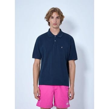 26 FW 스투시 남성 클래식 피케 폴로 셔츠 sts0166071nav