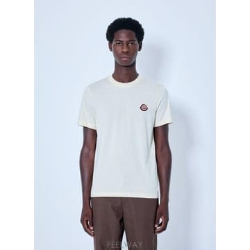 Moncler 26 FW ��Ŭ���� ���� Crewneck Logo T shirt mon0166012grn26 FW ��Ŭ���� ���� Crewneck Logo T shirt mon0166012gr