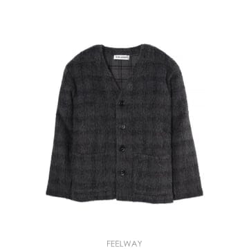 Our Legacy �ƿ� ������ FUZZED PLUM üũ �� �� ����� M2263CF�ƿ� ������ FUZZED PLUM üũ �� �� ����� M2263CF