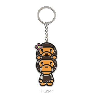 Bape ������ 26SS ���� ���̺� ���� �� ���̺� ���Ϸ� Ű�� 002GDM303001K BROWN������ 26SS ���� ���̺� ���� �� ���̺� ���Ϸ� Ű�� 0