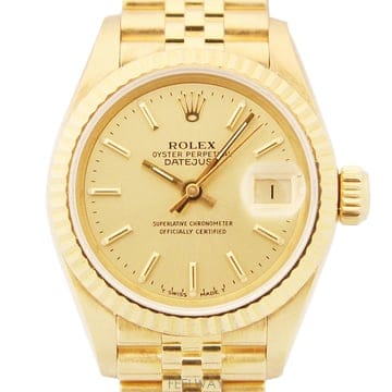 [폴스두잉] ROLEX 롤렉스 데이트저스트 69178 옐로골드18K 26mm 시계