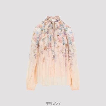 Zimmermann 26FW ���Ӹ� ����콺 0991TF261 PEFL PEACH FLORAL26FW ���Ӹ� ����콺 0991TF261 PEFL PEACH FLORAL