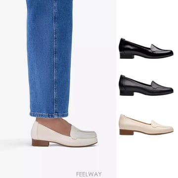 클락스 로퍼 여성 와이드 크리스틴 릴리 26FW