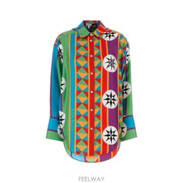 Loewe 25SS �ο��� ����콺 S616Y05X49 MULTICOLOR Printed25SS �ο��� ����콺 S616Y05X49 MULTICOLOR Printed