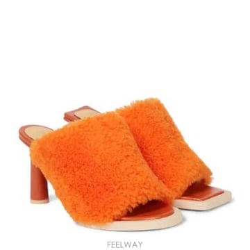 Jacquemus ������� ��ũ���� Les Mules Carres Ronds �þ ���鱹����� ��ũ���� Les Mules Carres Ronds �þ ����