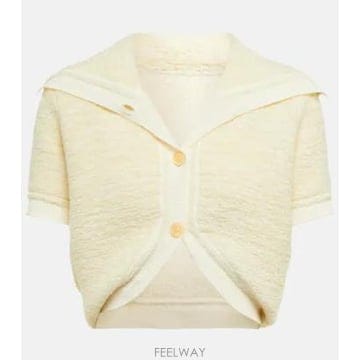 Jacquemus ������� ��ũ���� Le Cardigan Campana ũ�� �����ͱ������ ��ũ���� Le Cardigan Campana ũ�� ������