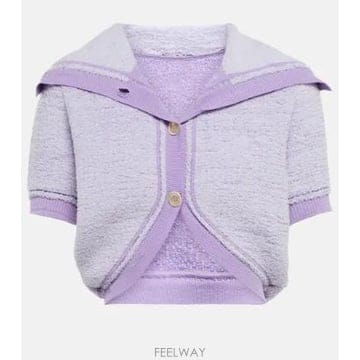 Jacquemus ������� ��ũ���� Le Cardigan Campana ��Ʈ ũ�� ž������� ��ũ���� Le Cardigan Campana ��Ʈ ũ�� ž