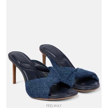 Jacquemus ������� ��ũ���� Les Mules Bagnu ���� �ı������ ��ũ���� Les Mules Bagnu ���� ��