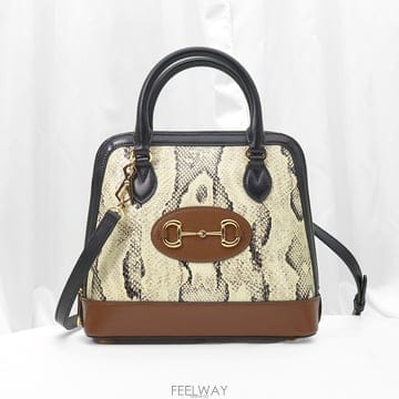 중고명품건대점 / Gucci(구찌) 621220 파이톤 홀스빗 1955 코리아 익스클루시브 스몰 