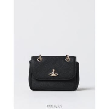 ViVienne westwood 26FW ���ȿ���Ʈ��� ���� �޽� ü�� ũ�ν��� 5C01000BW L001NN402 BLACK26FW ���ȿ���Ʈ��� ���� �޽� ü�� ũ�ν��� 5C01000B