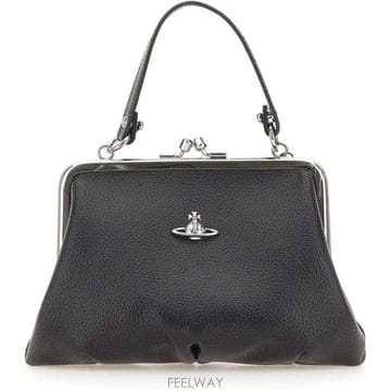 26FW 비비안웨스트우드 그래니 프레임 퍼스 4B010007W S000DN403 BLACK