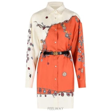 Versace 26FW ������ü ���ǽ� 1025495 1A186365O360 ORANGE26FW ������ü ���ǽ� 1025495 1A186365O360 ORANGE