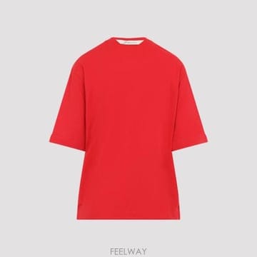 Jacquemus 26FW ��ũ���� Ventadou Ƽ���� TSW00588AJ0 0254470 RED26FW ��ũ���� Ventadou Ƽ���� TSW00588AJ0 0254470 RED