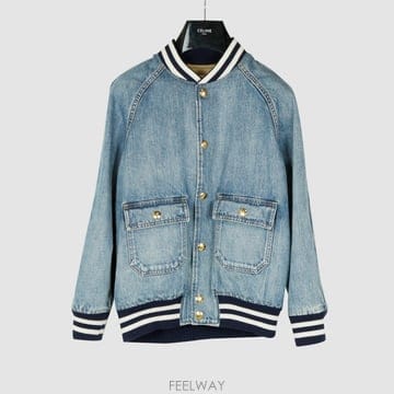 [아마레스]S셀린느 워시 데님 테디 자켓2Q930777Y