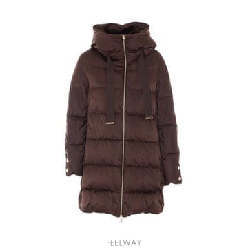 26FW 에르노 새틴 A 셰이프 재킷 PI1304D 12170Z8810 Brown
