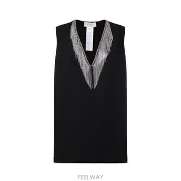 Sportmax 26FW ����Ʈ���� ���� Ƽ���� 2622166031600 003 BLACK26FW ����Ʈ���� ���� Ƽ���� 2622166031600 003 BLACK