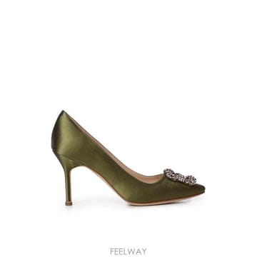 Manolo Blahnik 26FW ����� ����� �� ������ 9XX0668 3520 KHAKI26FW ����� ����� �� ������ 9XX0668 3520 KHAKI