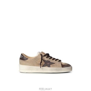 Golden Goose 26FW ��籸�� ����Ŀ�� GMF00128 F00851481868 BEIGE BROWN WHITE26FW ��籸�� ����Ŀ�� GMF00128 F00851481868 BEIGE BRO