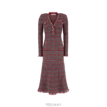 Self Portrait 26FW ���� ��Ʈ����Ʈ ���ǽ� AW26146MR RED Checked26FW ���� ��Ʈ����Ʈ ���ǽ� AW26146MR RED Checked