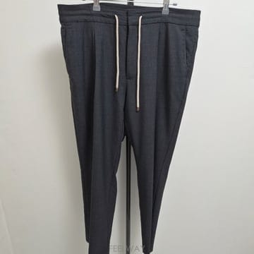 [50] 브루넬로 쿠치넬리 Leisure Fit 울 슬랙스 차콜