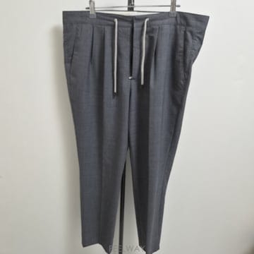 [50] 브루넬로 쿠치넬리 Leisure Fit 울 슬랙스 그레이