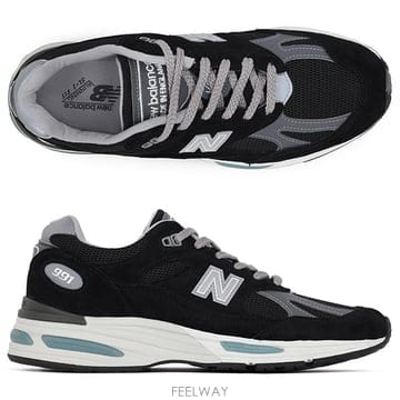 뉴발란스 26SS 블랙 메이드인UK 991 V2 스니커즈 U991BK2