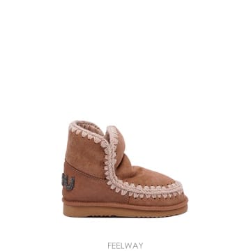 24FW 모우 Eskimo 글리터 로고 부티 MUFW101050APKBRO TP570357577