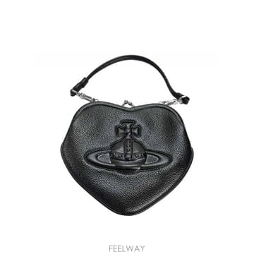 26SS 비비안 웨스트우드 Belle 하트 프레임 Purse 4B01001CWS00DN403 TP581117