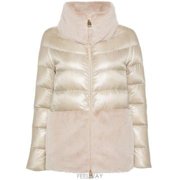 에르노 Faux Fur Detail Puffcoat PI001933D12017Z1985 TP580800535