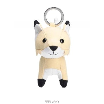 26SS Maison Kitsune Fox 키 ring charm PW06902WW01070425 TP581
