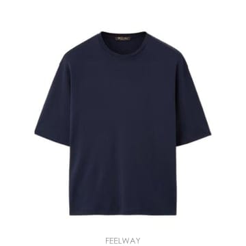 26FW 로로피아나 맨즈 T 셔츠 FRM2266W000 TP581123521
