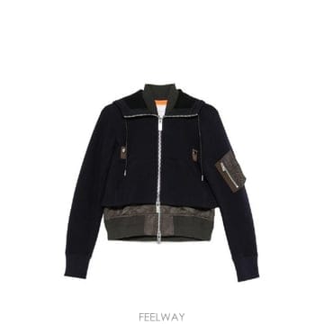 Sacai �׶�����Ÿ �ؿ� ��ī�� ���� COTTON BLEND HOODIE 26 08681233�׶�����Ÿ �ؿ� ��ī�� ���� COTTON BLEND HOODIE 26 086