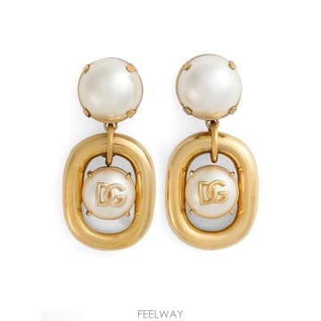 26 FW 돌체앤가바나 DG 로고 클립온 이어링 WER2E2W1111 TP457676044