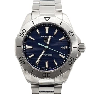 태그호이어 아쿠아레이서 프로페셔널 200 솔라그래프 40MM 쿼츠 스틸 남성 시계aa66292