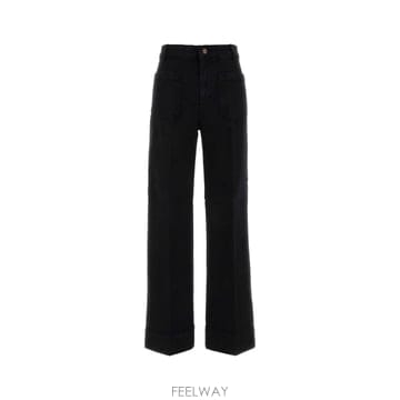 [X45]빅토리아베컴 1226DJE007252JS 6763 여성 데님 청바지 진 데님진 Black stret
