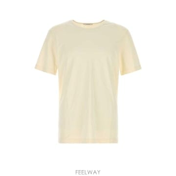 [X45]르메르 TS0037LJ1016 WH048 남성 티셔츠 민소매 탑 Cream cotton t shir