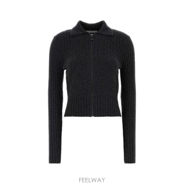 [X45]빅토리아베컴 1326KJU007313A 9896 여성 스웨터 니트 가디건 Graphite wool 